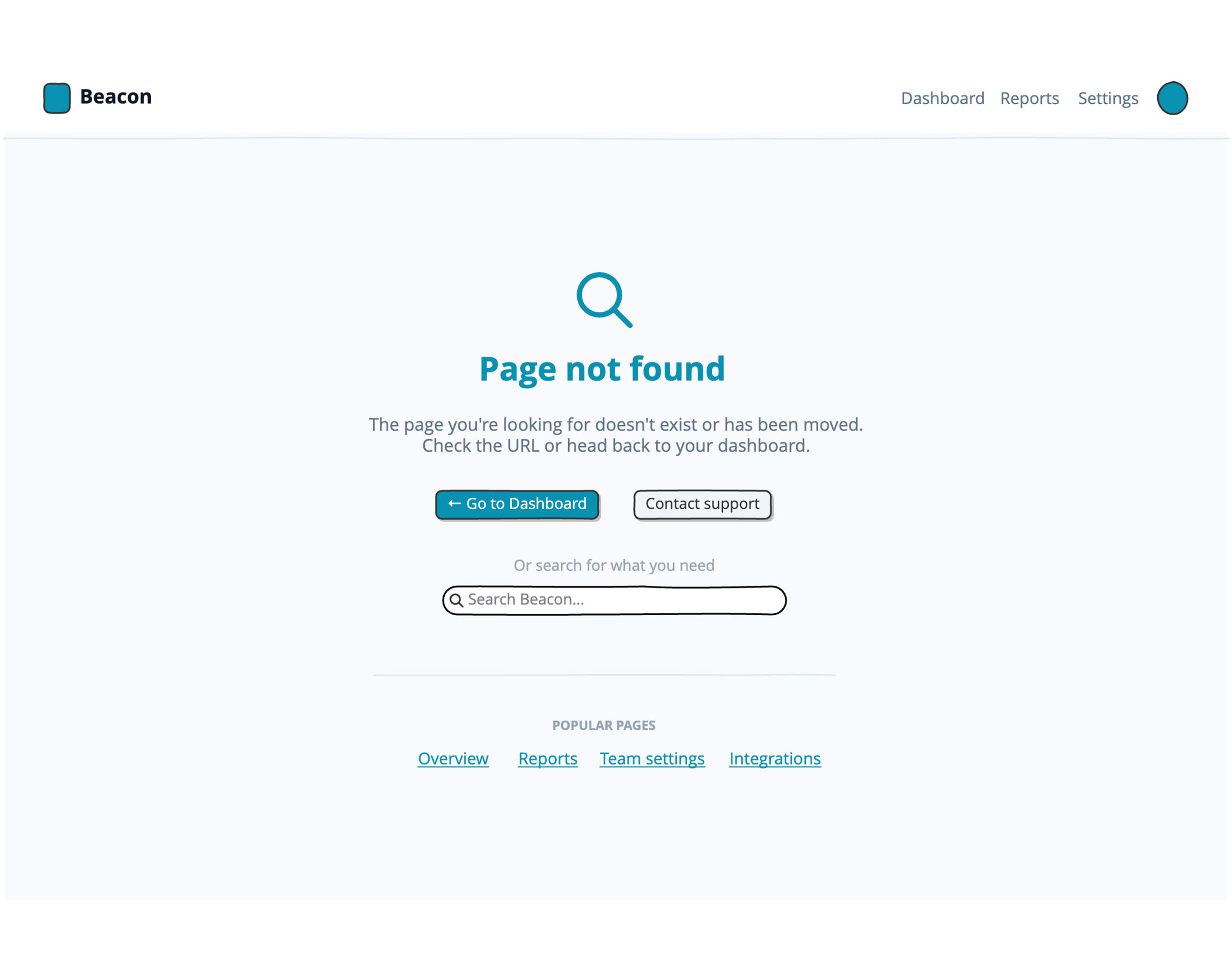 404 Page not found preview