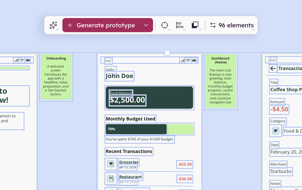 Real product cases with Balsamiq
